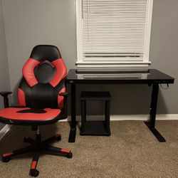 Gaming Chair And Desk