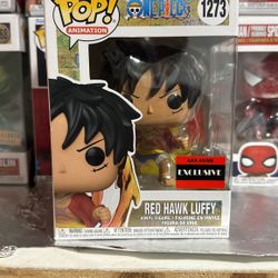 Red Hawk Luffy Funko Pop