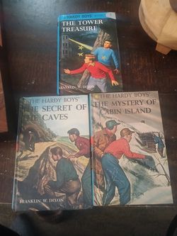 The Hardy Boys hardcover books 1,7 and 8
