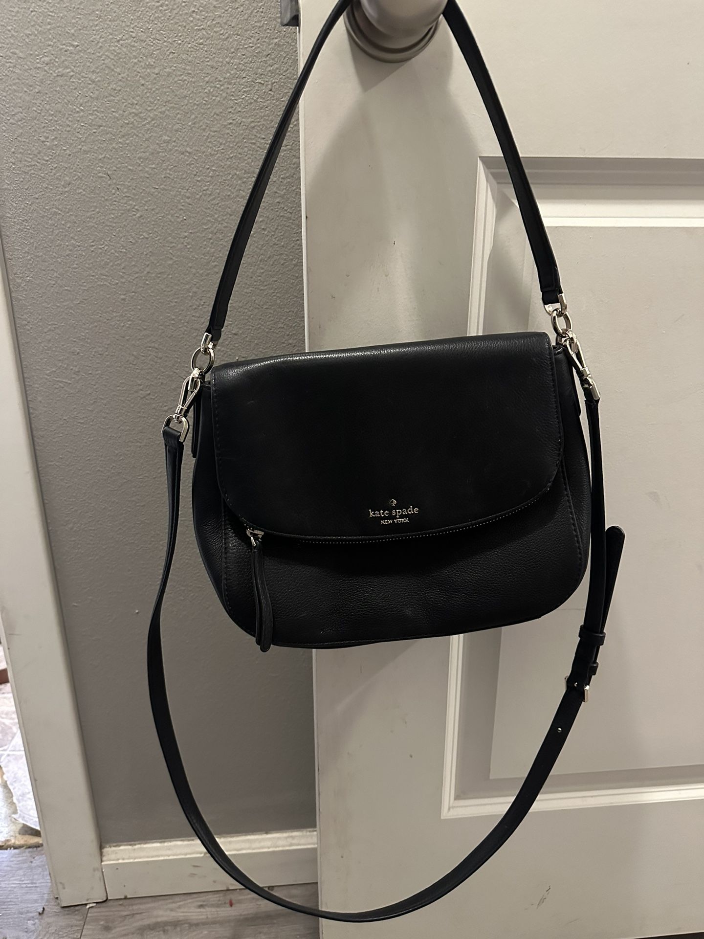 Black Cross Body Kate Spade Purse