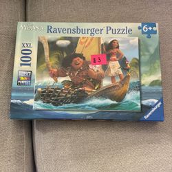 Disney Moana Ravensburger Puzzle 100pcs - Complete