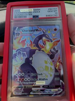 PSA 10 Charizard shining fates With Guard
