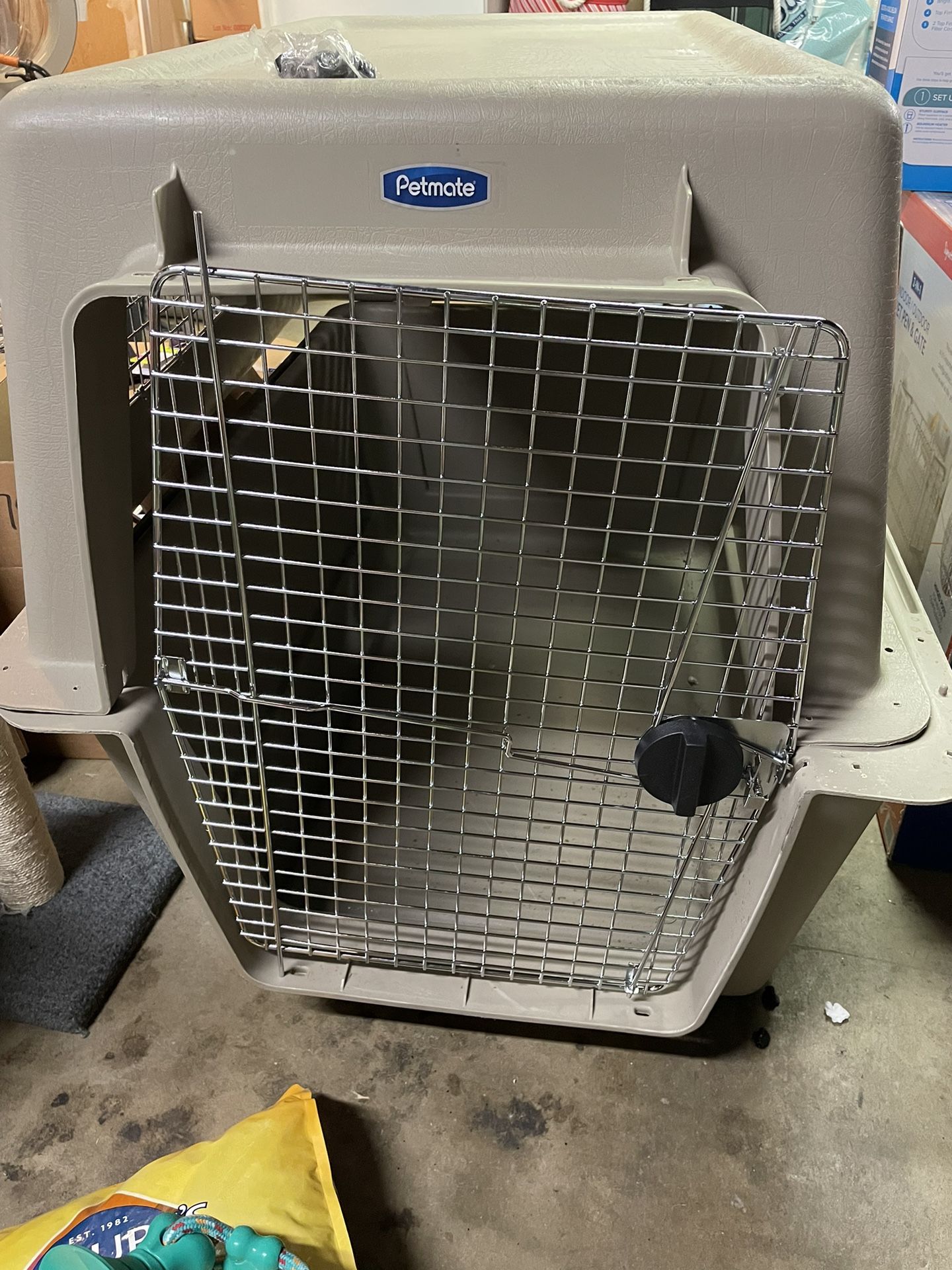 Petmate Ultra Vari Dog Kennel for Extra Large Dogs (Durable, Heavy Duty Dog Travel Crate, Made with Recycled Materials, 48 in. Long) 90 to 125 lbs