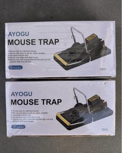 Mouse Traps, Mouse Traps Indoor for Home Quick Effectively, Reusable Mice Trap for House