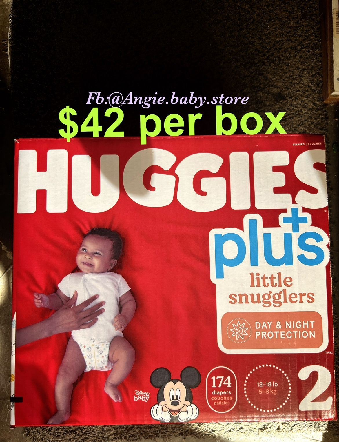 Huggies Little Snugglers Size 2 Plus 