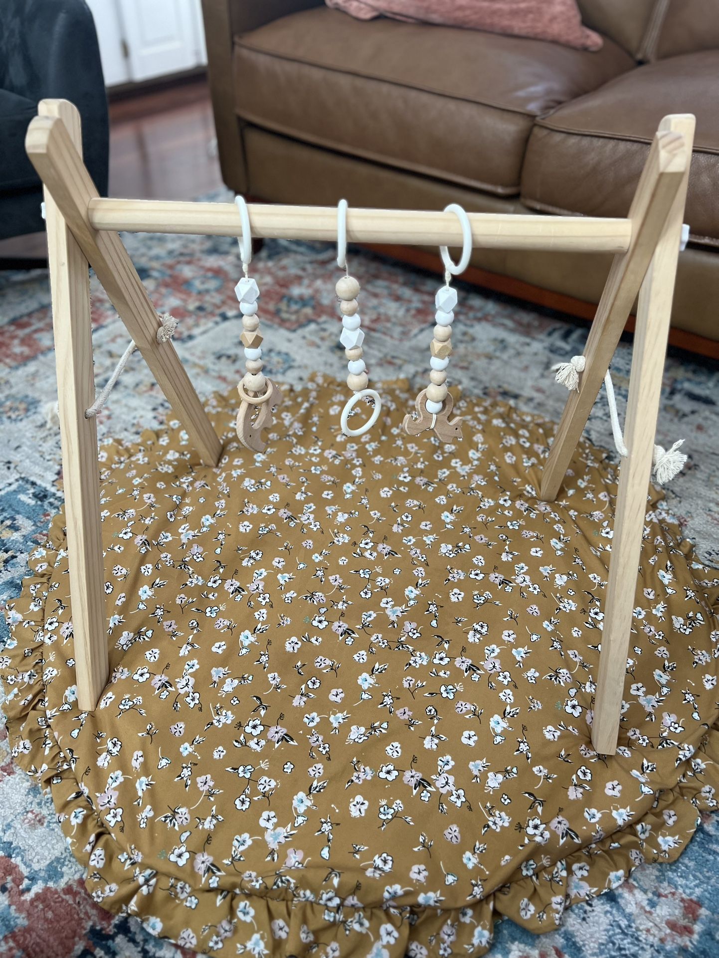 Wooden Baby Toy & Playmat