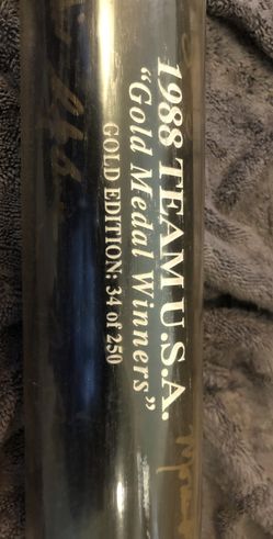1988 Olympic Gold Metal Team Bat