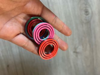 3D Printed  Fidget Ring Set
