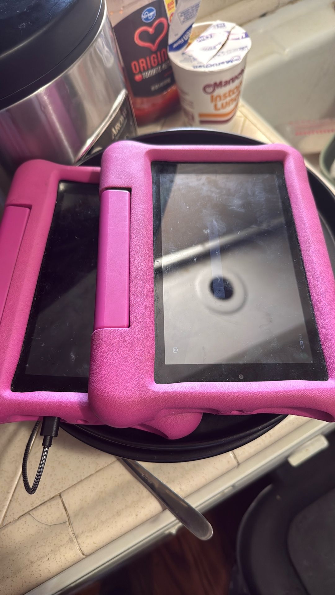 Two Amazon Tablets