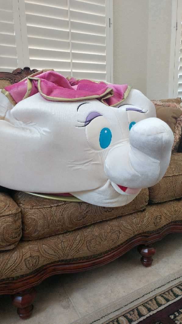 Mrs. Potts Tea Pot Halloween Costume. Beauty and The Beast. Disney