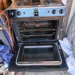 Jenn-Air Downdraft Black With Coils And Grill Unit