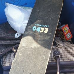Skateboard Selling It Whoever Wants It Come Get It