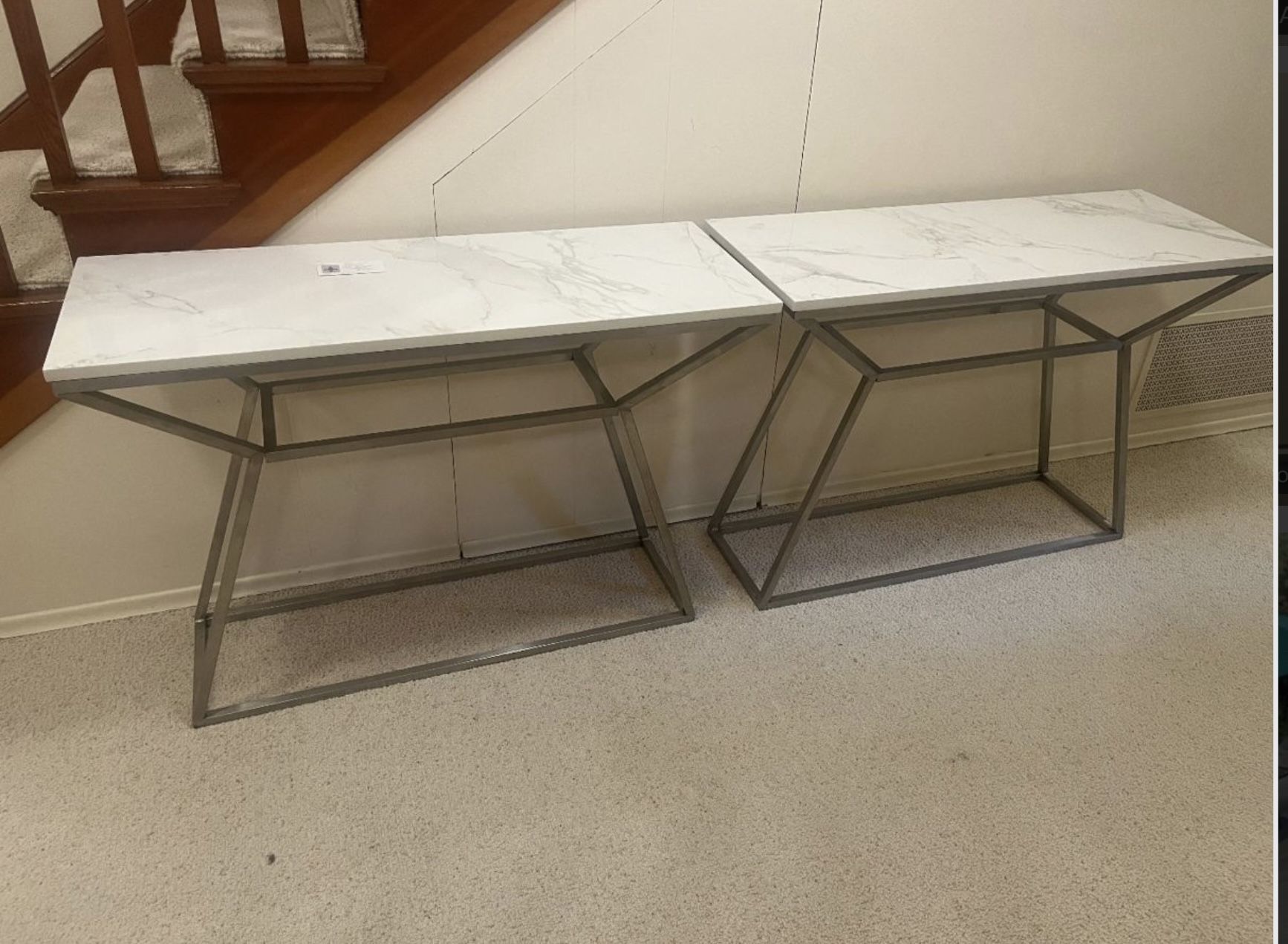 2 Console Tables
