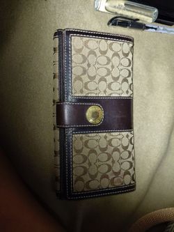 Coach wallet
