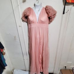 Women Robe Maternity Dress  Size XL 