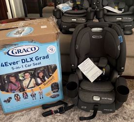 NEW! Graco 4Ever DLX Grad 5-in-1 car seats