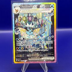 Pokemon Prismatic Vaporeon #149 - Near Mint