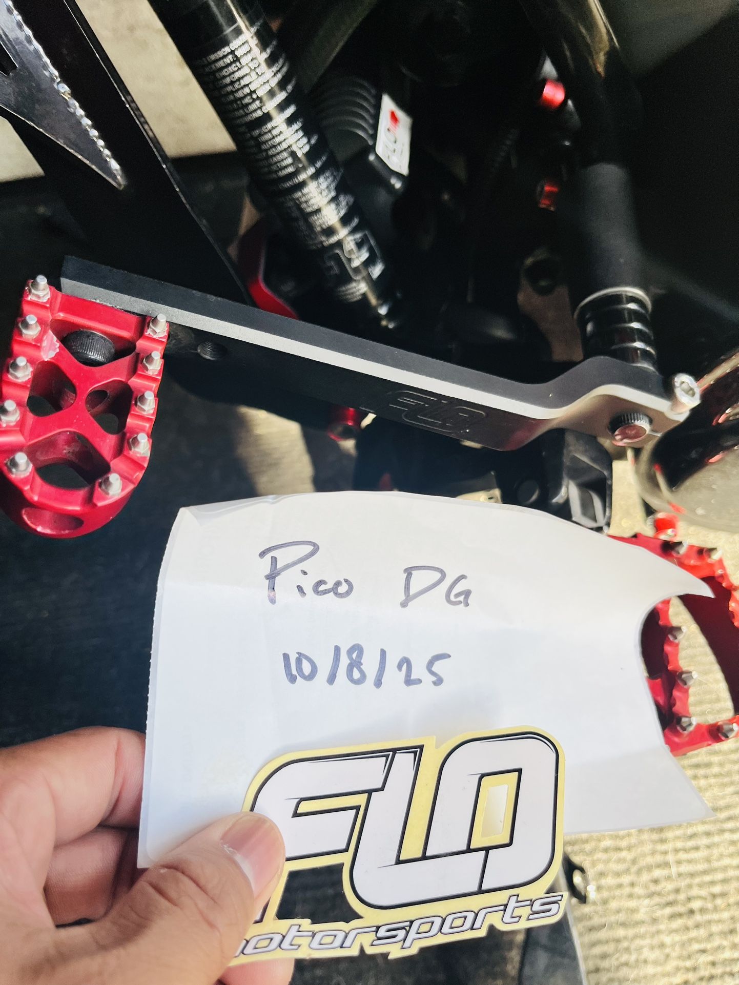 Flo Motorsports HDSF-805 Shifter Pedal Arm for H-D Motorcycles 
