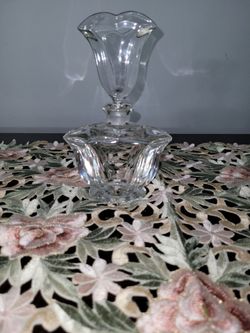 Crystal perfume bottle