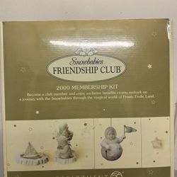 Snowbabies “Sailing The Sea” Friendship Club 2000 Membership Kit