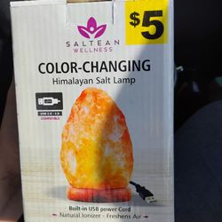 Color Changing Salt Lamp 
