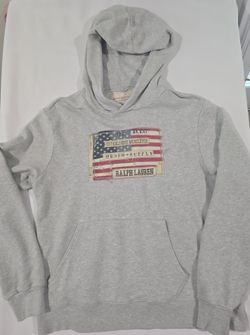 Demin & Supply Ralph Lauren Men's Grey Hoodie