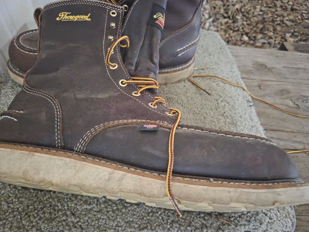 Thorogood Steel Toe Work Boots