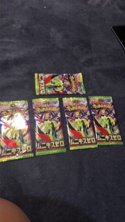 5 Pokemon TCG  Game Munikis Nihil Zero JPN Booster Pack M3