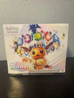 (2 available) Pokemon TCG: Scarlet & Violet Prismatic Evolutions ETB