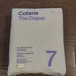 Coterie Diapers (Some Free Diapers )
