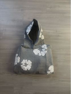 Gray Denim Tears Hoodie