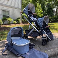 Uppababy Vista-V2-Stroller with accessories 