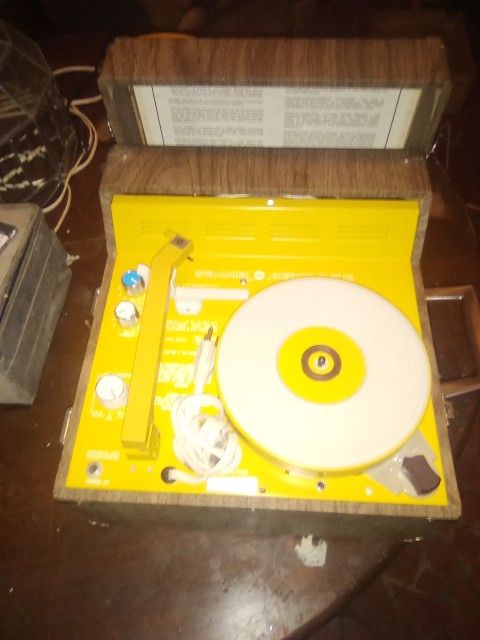 Vintage Portable Record Player