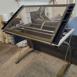 Glass Top Architectural Drafting Table