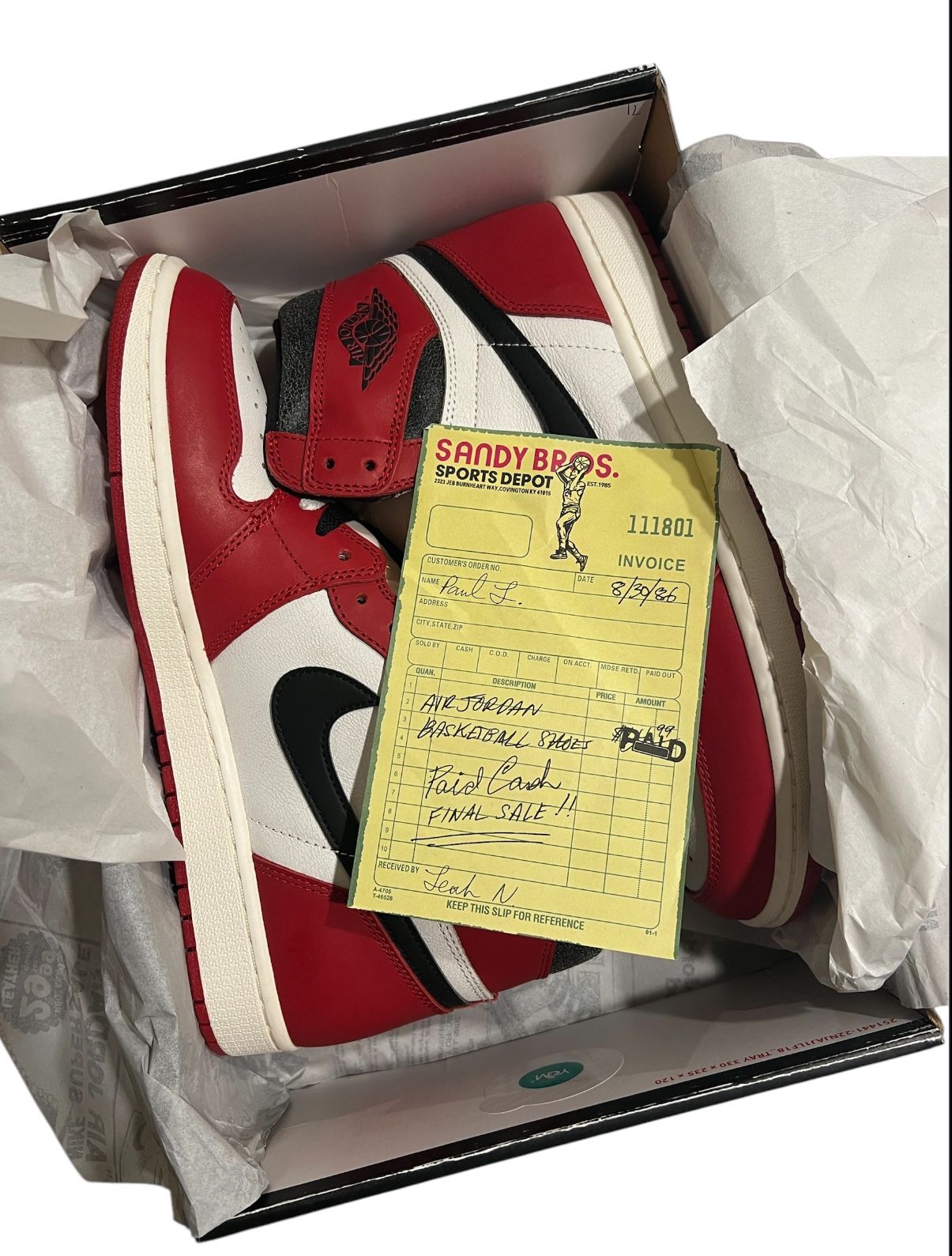 Air Jordan 1 OG High “Lost And Found”