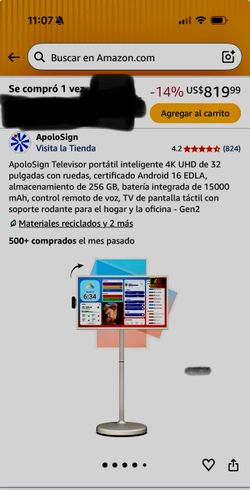Tv portatil Apolosign