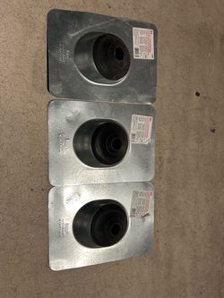 Oatey Roof Pipe Flashing Lot of 3
