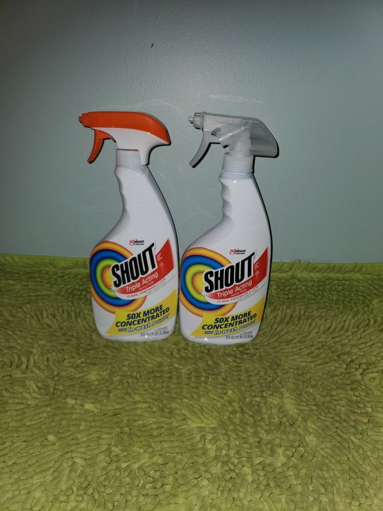 2 Spray Laundry Stain Remover 22oz Triple Acting