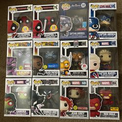Funko Pops Marvel