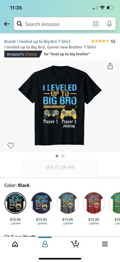 Baby Announcement Tshirt 2T