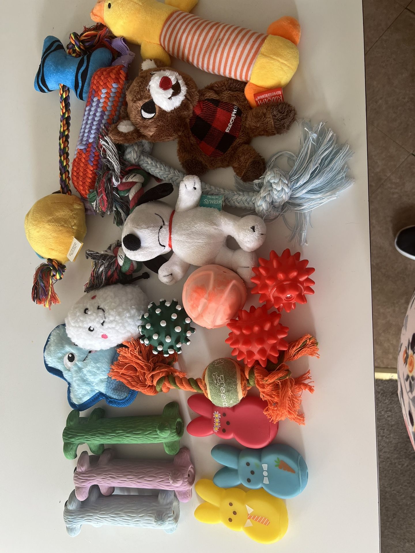 A Bundle Of 20 Dog Toys Never Used For A Small Or Medium Dog