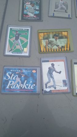 Mint, derek jeter rookie card lot or singles