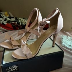 Pink Bows Heels 