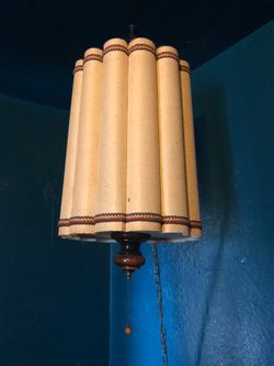 Old school retro hanging lamps