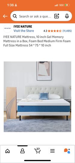 Full Size Mattress Almost New!