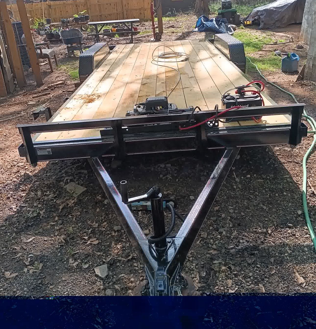 Flat Bed Utility Trailer
