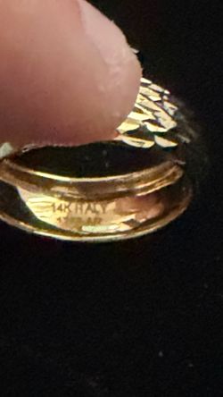 14k gold ring size 6 $200