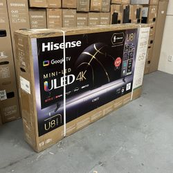 65 Hisense ULED U8K 4K HDR Smart Tv