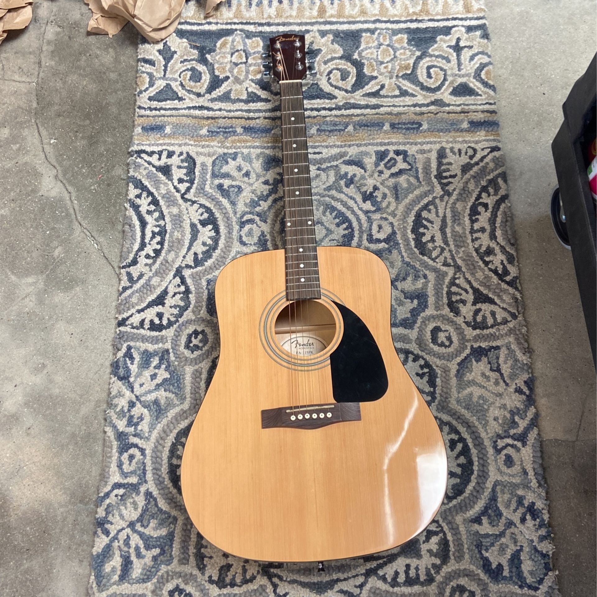 Fender Acoustic Guitar FA-115PK
