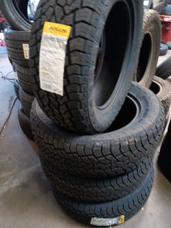 New set of tires aplus 275 60 20 all terrain